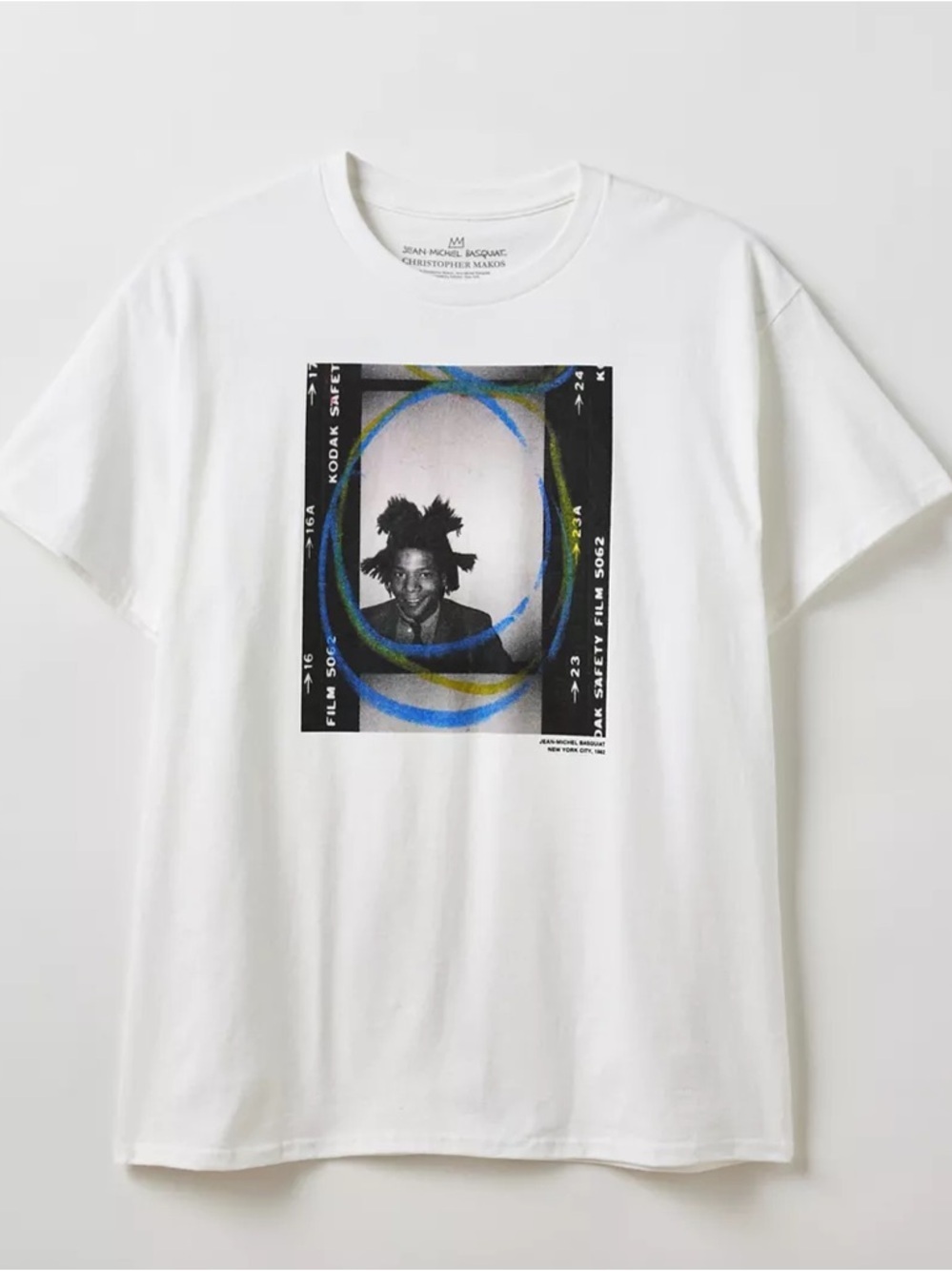 NWOT Urban Outfitters Artist Basquiat Photo Graphic Tee Size XL